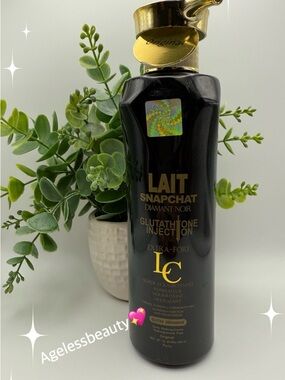 Lait Snapchat Diamant Noir Glutathione Body Moisturizer - Black